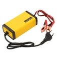 thumbnail image 1 of 12V Battery Charger, SAE Quick Disconnect LCD Display EU Plug 220V Car Battery Maintainer  For GEL VRLA SLA AGM For 2Amp DC Adapter, 1 of 8