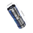 thumbnail image 4 of Suncoda Handheld Lamp, LED Flashlights High Lumens Five Gears Bright Telescopic Focusing Flashlight Brightness Flash Light for Outdoor Emergency, 4 of 7