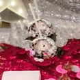 thumbnail image 5 of Disco Ball Cups Cowboy Hat Disco Ball Cup with Straws Bachelorette Hen Decoration Electroplating Ball Cup Pink Plastic Pink, 5 of 6