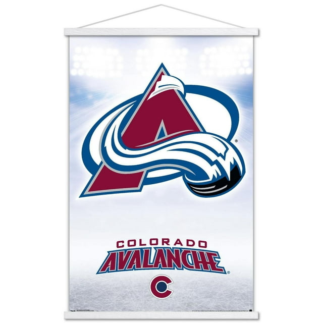 NHL Colorado Avalanche - Logo 17 Wall Poster, 22.375" x 34" Framed