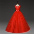 thumbnail image 1 of Vestido de fiesta de tul azul marino para niñas Vestido de fiesta de comunión para niñas adolescentes zhangyuxiang unisex, 1 of 2