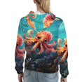 thumbnail image 7 of Haiem Underwater Plant Octopus for Men's Fashion Hoodies & Sweatshirts with Kangaroo Pocket,Hooded Sweatshirt with Eye-catching Drawstrings-Medium, 7 of 7