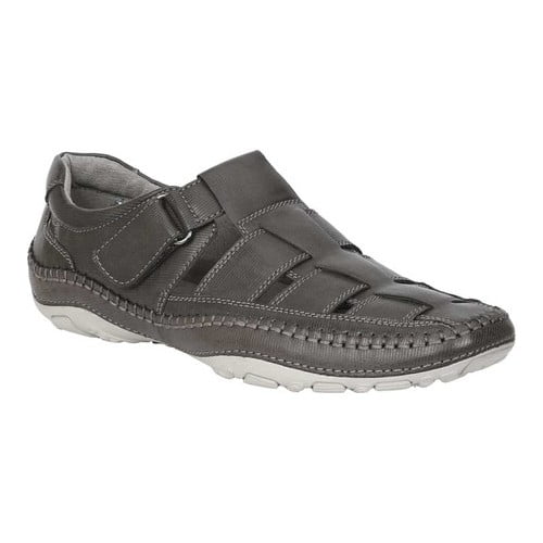 GBX Sentaur 135598-8 Mens Gray Leather Strap Sport Sandals Shoes 7 