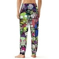 thumbnail image 3 of Invader Zim Men's Pajama Pants Soft Sleepwear Loung Pants for Men Pj Bottoms with Pockets, 3 of 7