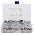 thumbnail image 1 of 160pcs 6 Styles RV Shelf Pins Kit Nickel Shelf Support Pegs Cylindrical Pins Holder L Shaped Bracket for Cabinets, 1 of 9