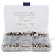thumbnail image 2 of Kit de clavijas para estantes de 6 estilos, 160 piezas, clavijas para estantes de muebles de gabinete de RV, kit de clavijas de soporte de estante de níquel, funcionalidad inteligente, 2 of 9
