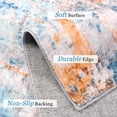 thumbnail image 5 of Dwelke Washable Area Rugs Non-Slip Modern Abstract Soft for Living Room Entryway Bedroom,Gray 5x7ft, 5 of 7