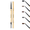 Black, variant on AMERTEER&nbsp;Brown Eyebrow pen,Double-Sided Eyebrow Pencil,Ultra-Fine Tip Accurately Draws and Fills Sparse Eyebrows, Easily Creating Long-Lasting Eyebrow Makeup