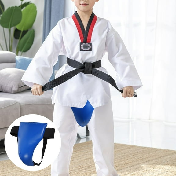 FRCOLOR Blue Groin Protector with Strong Protective Capabilities Sports Activities and Daily Use