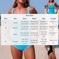 thumbnail image 4 of Rvasteizo Womens Bikinis Set Color 2 Piece Swimsuit Pockets Briefs Sporty Tankini, 4 of 5