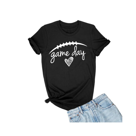 Go All Out Game Day Football T-Shirt Mens/Women/Youth