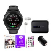 Garmin Forerunner 965 GPS Running Smartwatch (Black) Performance Bundle