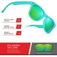 thumbnail image 2 of Polarized Sunglasses for Men Women Classic Vintage 80s Shades UV Protection Sun Glasses, 2 of 6