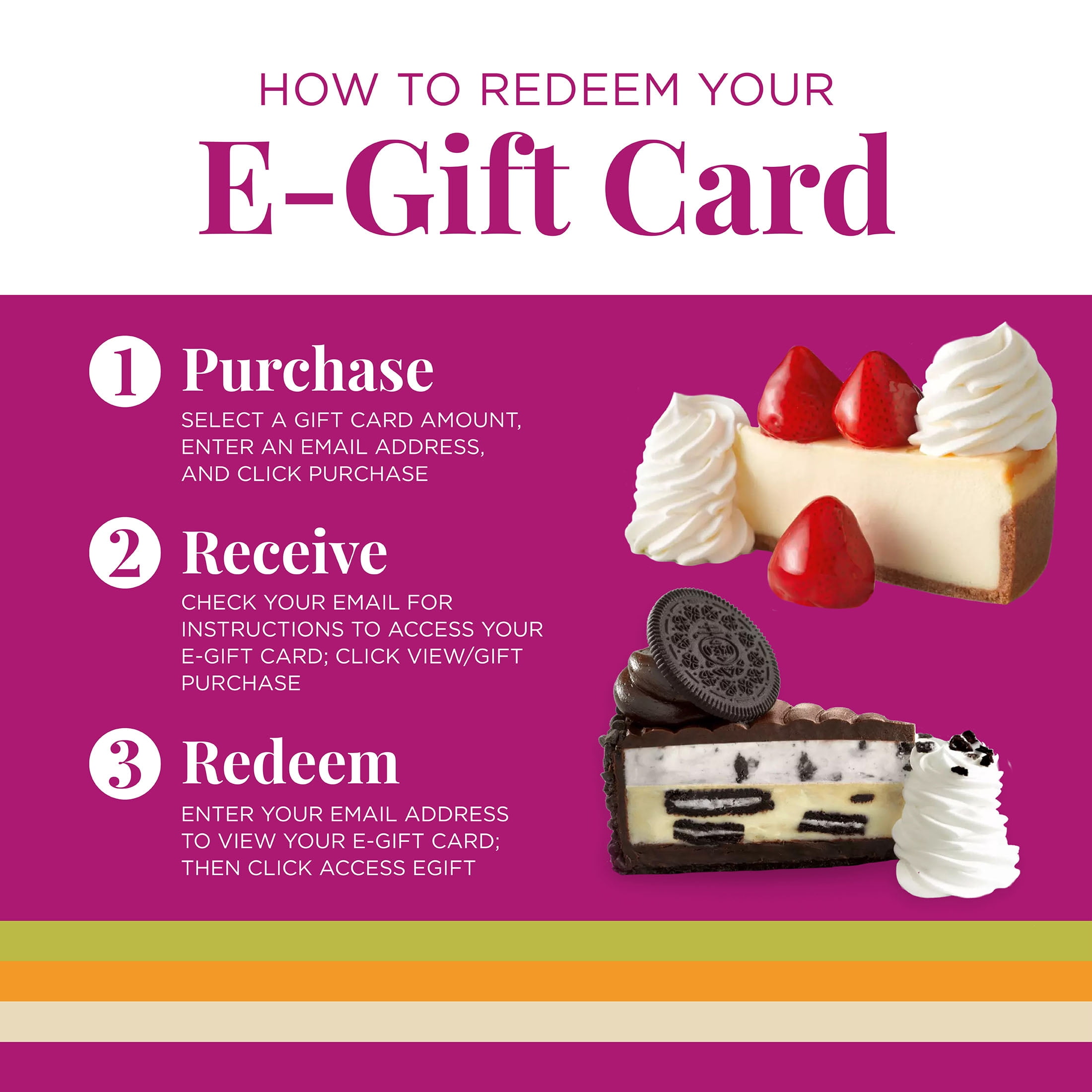 The Cheesecake Factory® eGift Card [Email Delivery]