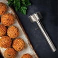 thumbnail image 3 of Falafel Scoop, Stainless Steel Professional Falafel Scoop,food Safe And Non-chic Falafel Baller Tool,frozen Falafel Mix, 3 of 5