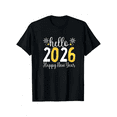thumbnail image 3 of Hello 2026 Happy New Year Graphic Iron-On Print Tees, Suitable For Boys and Girls,Size 3T-13Y, 3 of 6