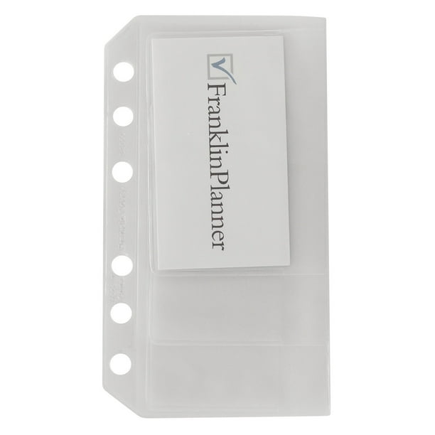人気定番 FranklinCovey Business-Credit (Pocket Pack Two - Holder Card 机上用品・文具収納