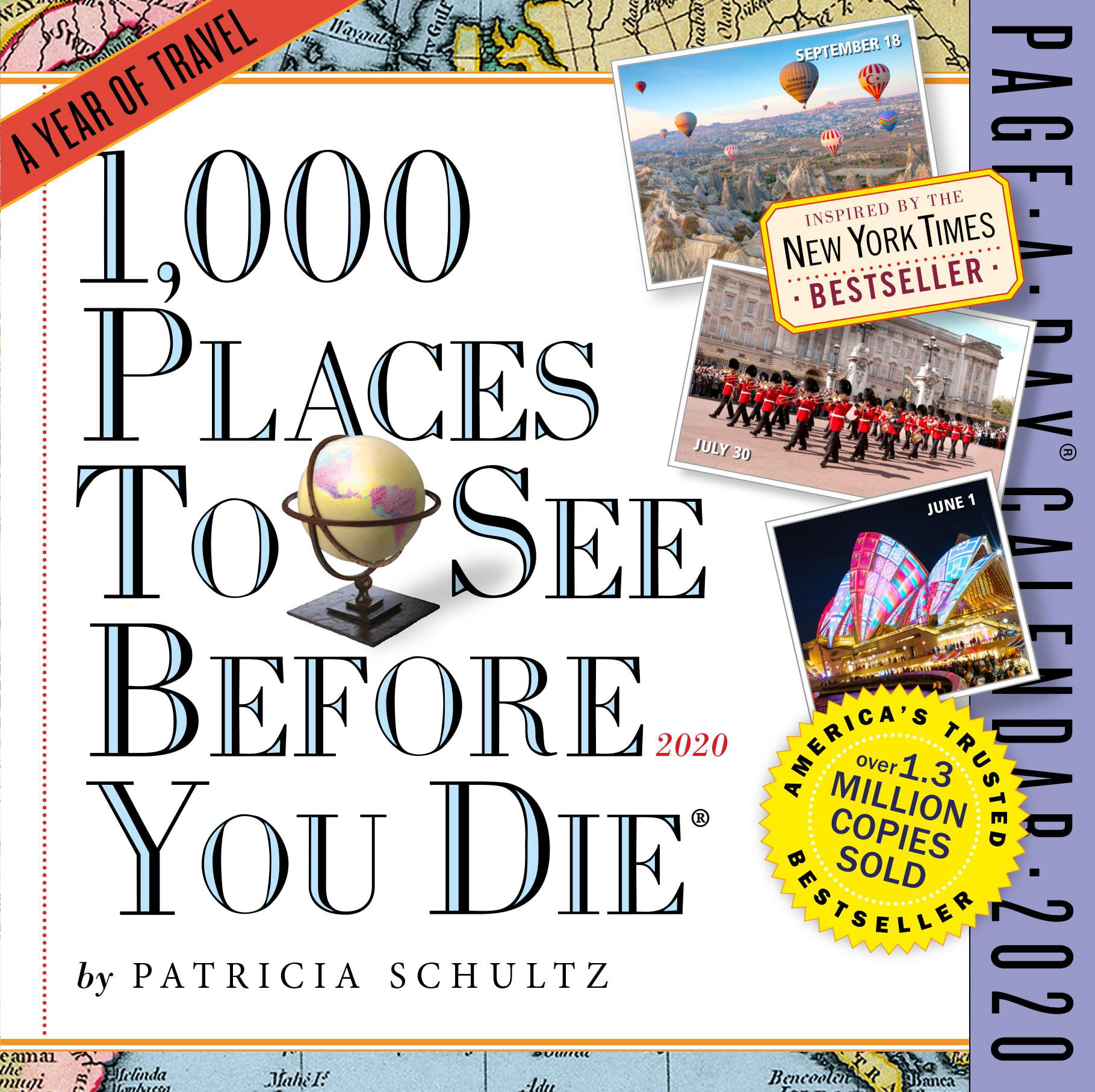 1000 Places To See Before You Die Calendar 2025