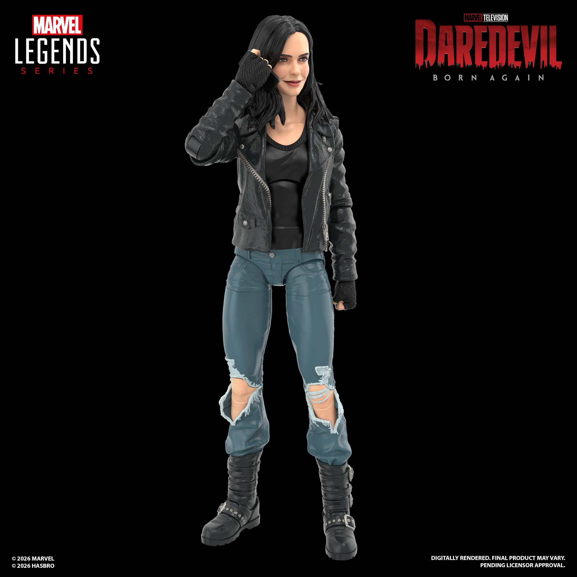 Marvel Legends Series Daredevil: Born Again Daredevil & Jessica Jones, 6-Inch Action Figure 2-Pack