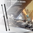thumbnail image 2 of Unique Bargains Lift Supports Struts for Jaguar S-Type 2000-2008 No.XR8316C826AA Front Hood Gas Spring Black 2PCS, 2 of 7