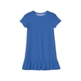 thumbnail image 5 of Girls Summer Dresses Size 7-8 Sleeveless Gradient Sundress Cute Round Neck Short Sleeve Dresses Holiday Cover Up Dress, 5 of 6