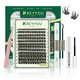 thumbnail image 1 of Kit de extensión de pestañas KEYYOULASH DIY, 144 unidades, 8-18 mm, con adhesivo y sello, 1 of 8