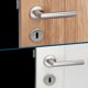 thumbnail image 4 of Manijas de puerta de acero inoxidable - 2 piezas para una puerta - Hechas de acero inoxidable cepillado 304 de primera calidad Rojo Verde Cocina, Decoración y Otros, 4 of 5