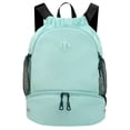 thumbnail image 1 of Mochila con Cordón RHDZO para Gimnasio con Compartimento para Zapatos Verde Menta, 1 of 7