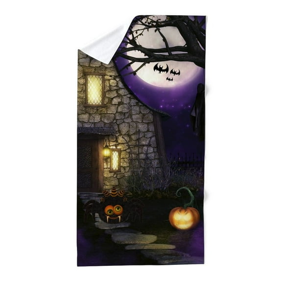 CafePress - Spider Halloween - Large Beach Towel, Soft 30"x60" Towel with Unique Design