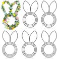 thumbnail image 4 of Metal Frame Linear Easter Flower Garden Tinsel Easter DIY Craft, 4 of 5