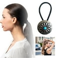 thumbnail image 1 of Vintage Western Cowboy Hair Accessory with Distinctive Pumpkin Flower and Turquoise Beads Comfortable and Versatile, 1 of 6