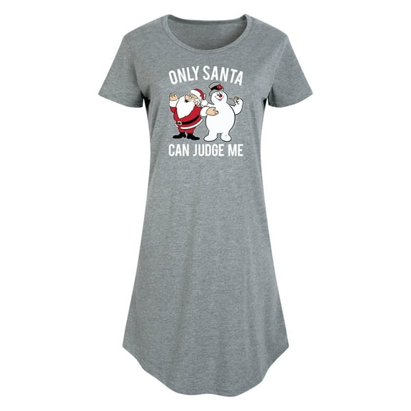 Frosty The Snowman - Christmas - Only Santa Can Judge Me - Women's Any Way Dress