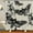 Color 10, variant on 1pc Vintage Mystical Gothic Polyester Shower Curtain Black Bats with Intricate Details, Delicate Flowers on Cream Background, Washable Polyester, 72x72 inch, 12 Hooks Included
