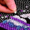 thumbnail image 3 of Kit DIY de Arte con Lentejuelas Geospace Geospace Blue Series Ciervo 25 x 34 cm, 3 of 6