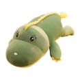 thumbnail image 1 of Lindo peluche de dinosaurio para abrazar, juguete de peluche para cumpleaños de niños. Verde 100cm, 1 of 9