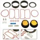 thumbnail image 3 of 2X Kit de Reparación de Compresor de Aire Sin Aceite, Bomba de Vacío de 750 W, Silenciador de Compresor de Aire Sin Aceite, Camisa de Cilindro, Pistón, Anillo de Cilindro., 3 of 5