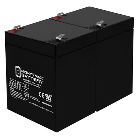 12V 5AH SLA Battery for Garage Door Opener Standby 41B822-2 Pack