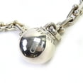thumbnail image 6 of Pre-Owned TIFFANY & Co. Tiffany HardWear Wrap Link AG925 Silver Necklace, Made in... (Good), 6 of 11