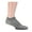 Gray, variant on No Show Compression Socks by SmoothToe