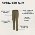 thumbnail image 3 of ATG by Wrangler Women's Canvas Slim Fit Pant, Lark, 10 Tall, 3 of 4
