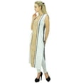 thumbnail image 4 of Phagun Kurti Droit en Coton pour Femmes Kurta Blanche Tunique Indienne Décontractée-18, 4 of 6