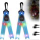 thumbnail image 1 of 2 Pack LED Flashing Light for Kids USB Rechargeable Flashing Light Reflector Schoolbag Light for School Bag Backpack Hiking Jogging, 1 of 5
