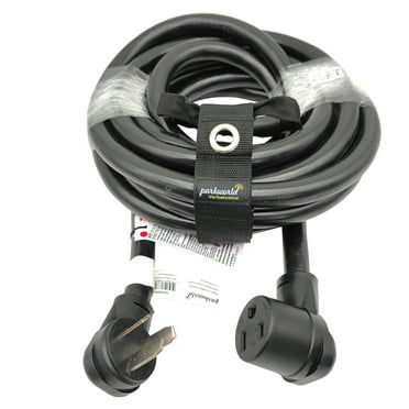 Parkworld 884869C NEMA 10-50P to Welder 6-50R Welding Adapter Cord 50A 250V (25FT)