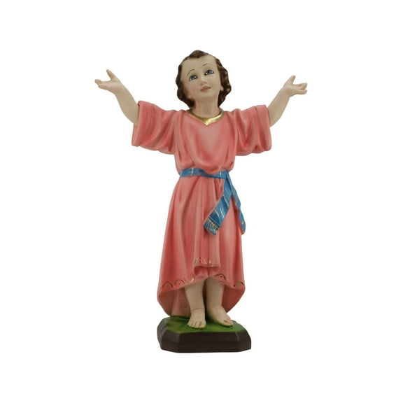 The Faith Gift Shop Small Boy Looking Up and Praying with Open Hand