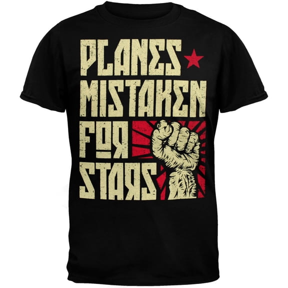 Planes Mistaken For Stars Men's Fist Short Sleeve T Shirt