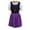 Purple, variant on Lolmot Trendy Gowns and Evening Dresses for Women Costume Maidservant Cosplay Dress Garment Acting Clothes Less Dress Bowknot Maid Dress Lace Splicing Dresses