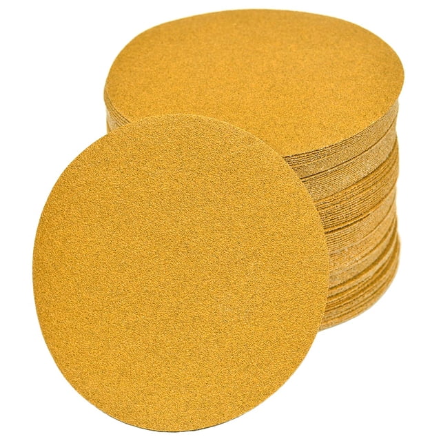 Discos de lijado Aiyard, 6 pulgadas, grano 80, gancho y bucle, paquete de 100