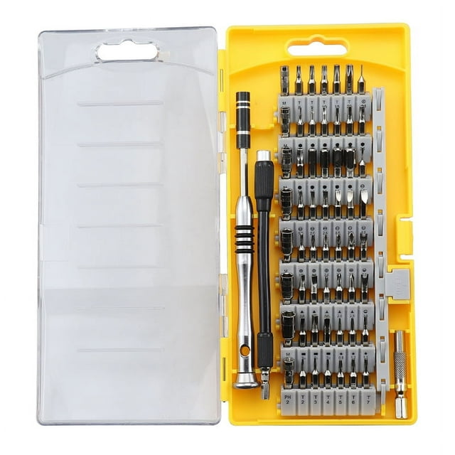 Precision Screwdriver Set Magnetic Ratchet Screw Driver 60/25 In 1 Torx Hex Bit Multitool Bits Phone Repair Hand Repair Tool Kit ,Widely Compatible