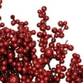 thumbnail image 5 of Northlight 22" Unlit Red Berries Artificial Christmas Wreath, 5 of 6