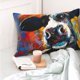thumbnail image 4 of Fotbe Cow Funda de Almohada Decorativa Estilo Occidental, Lujo en Algodón, Fundas para Almohadas King, Cojín Estampado para Decoración del Hogar-14"x20", 4 of 6